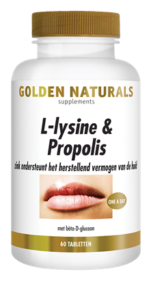 GOLDEN NATURALS LLYSINE  PROPOLIS 60ST